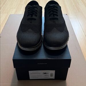 Cole Haan Zerogrand No Stitch Oxford Black Metallic Size 10.5